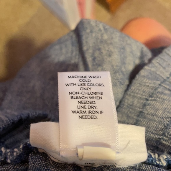 Blue linen pants - Picture 10 of 10